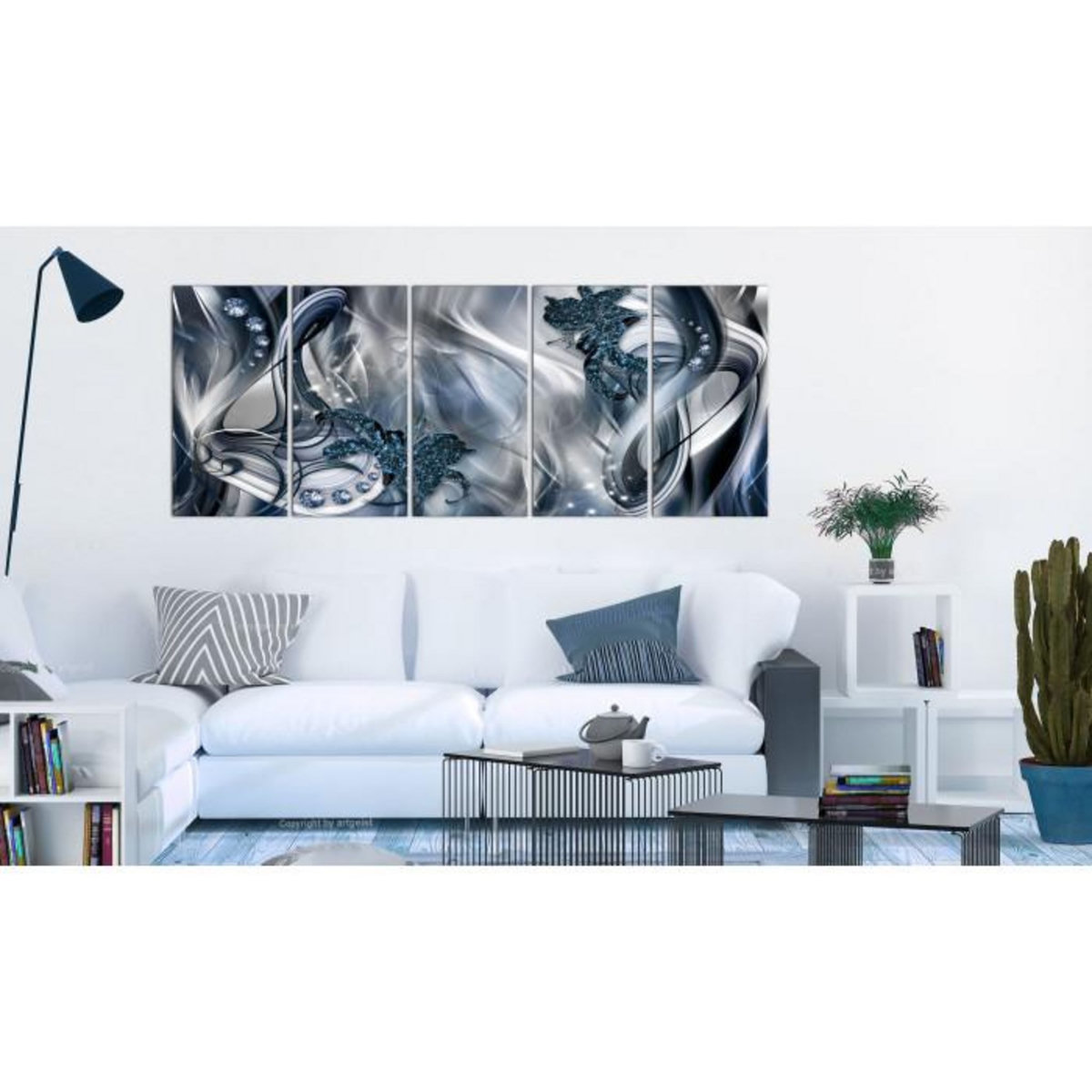 Paris Prix Tableau Imprimé  Blue Glow