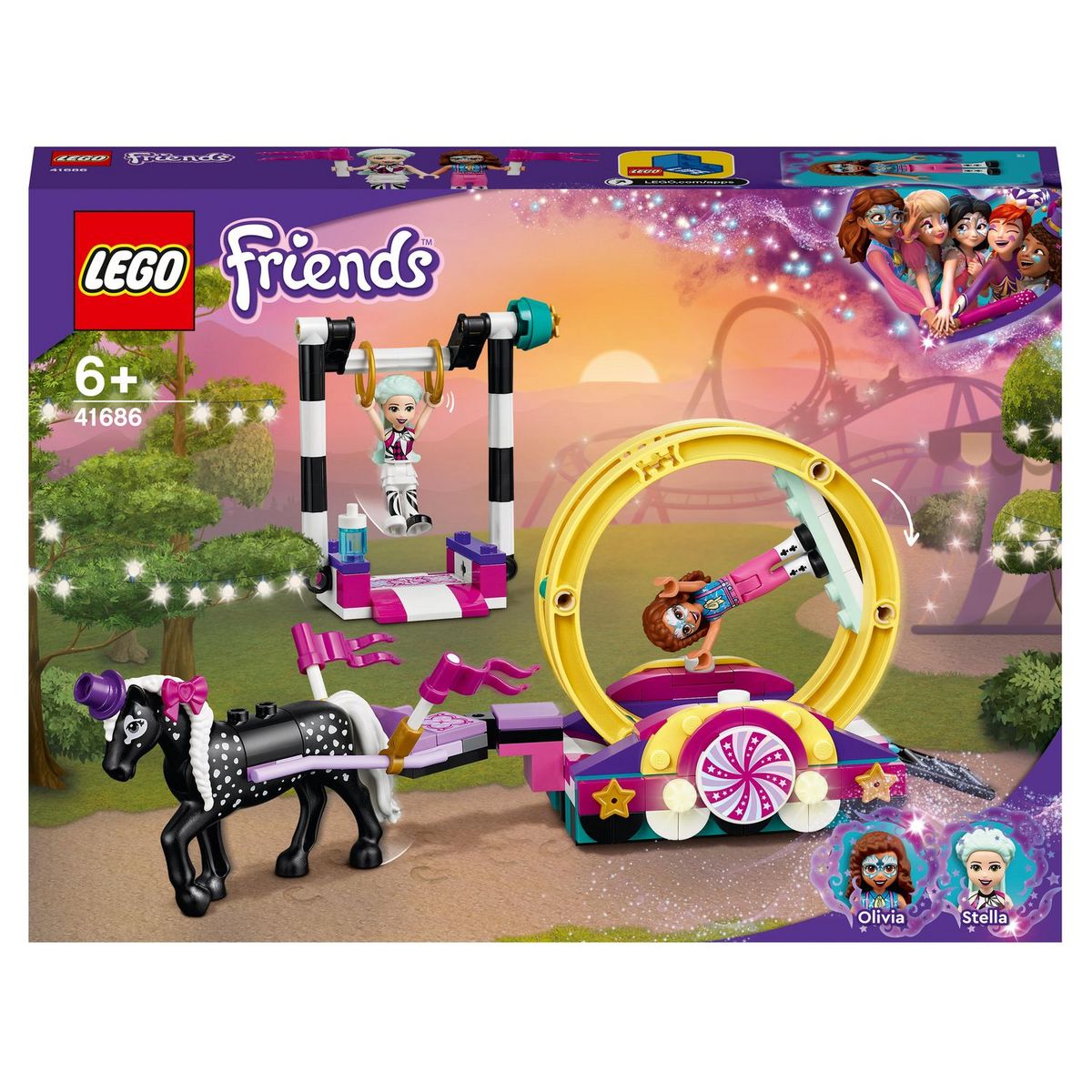 LEGO Friends 41686 Les acrobaties magiques