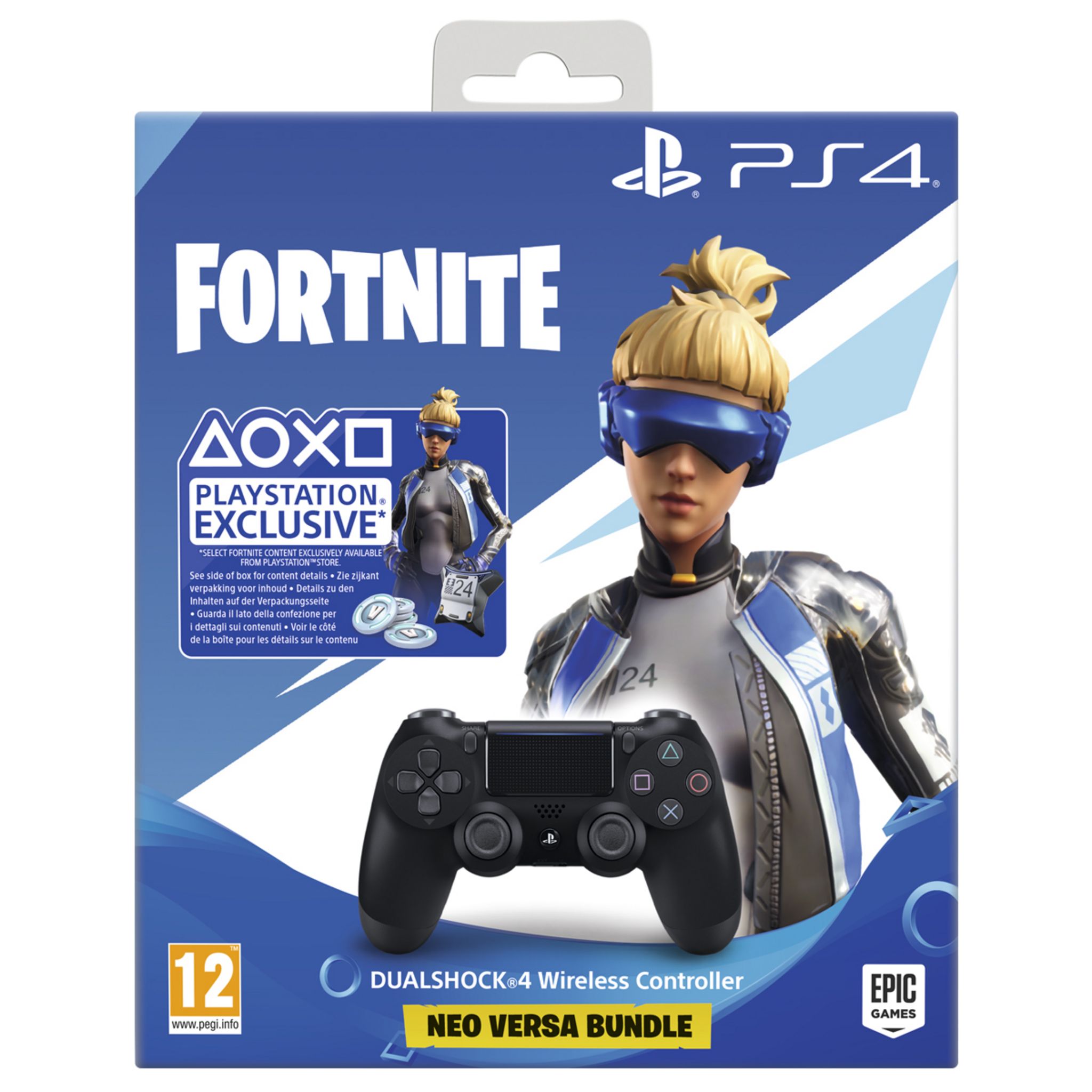SONY Manette DualShock 4 Noire V2 - Fortnite PS4 pas cher
