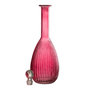 Voir la diapositive 2 : Paris Prix Carafe en Verre Lignes  Anastasia  39cm Rouge