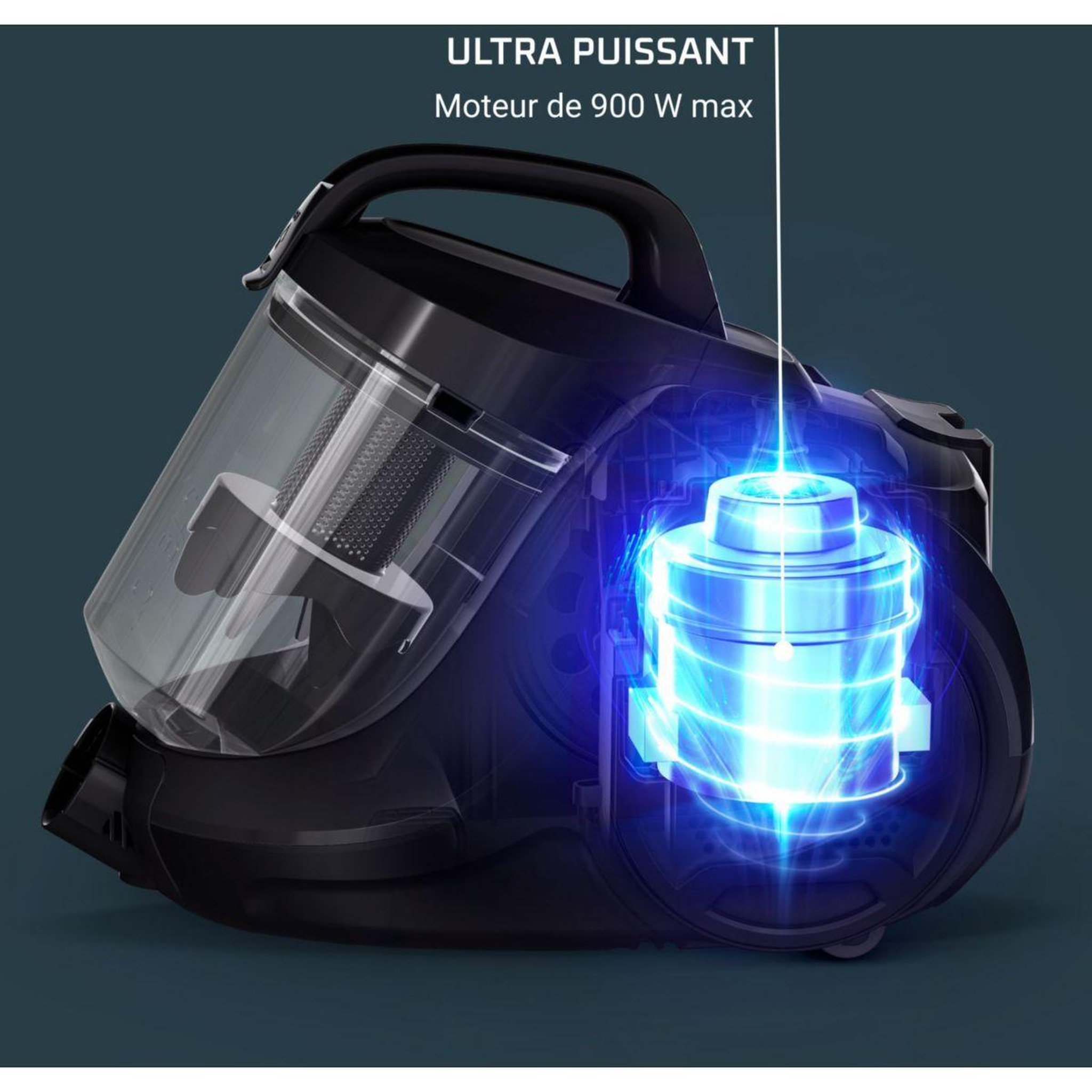 Voir la diapositive 3 : ROWENTA Aspirateur sans sac Swift Power Cyclonic RO2985EA