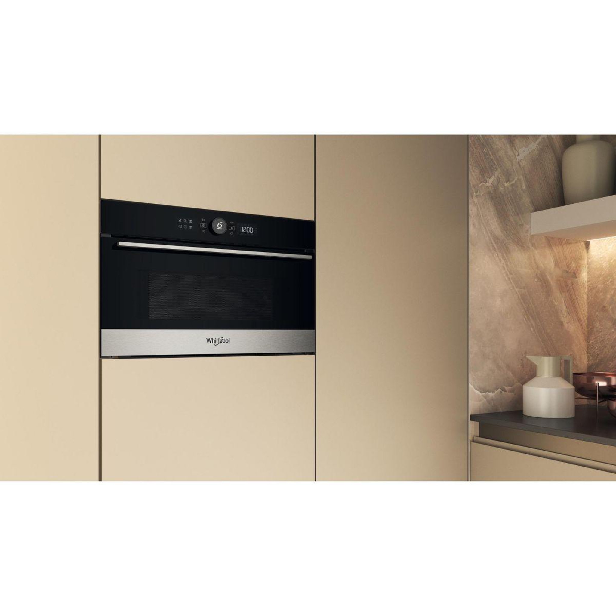 Voir la diapositive 5 : Whirlpool Micro ondes encastrable WMD54MXF