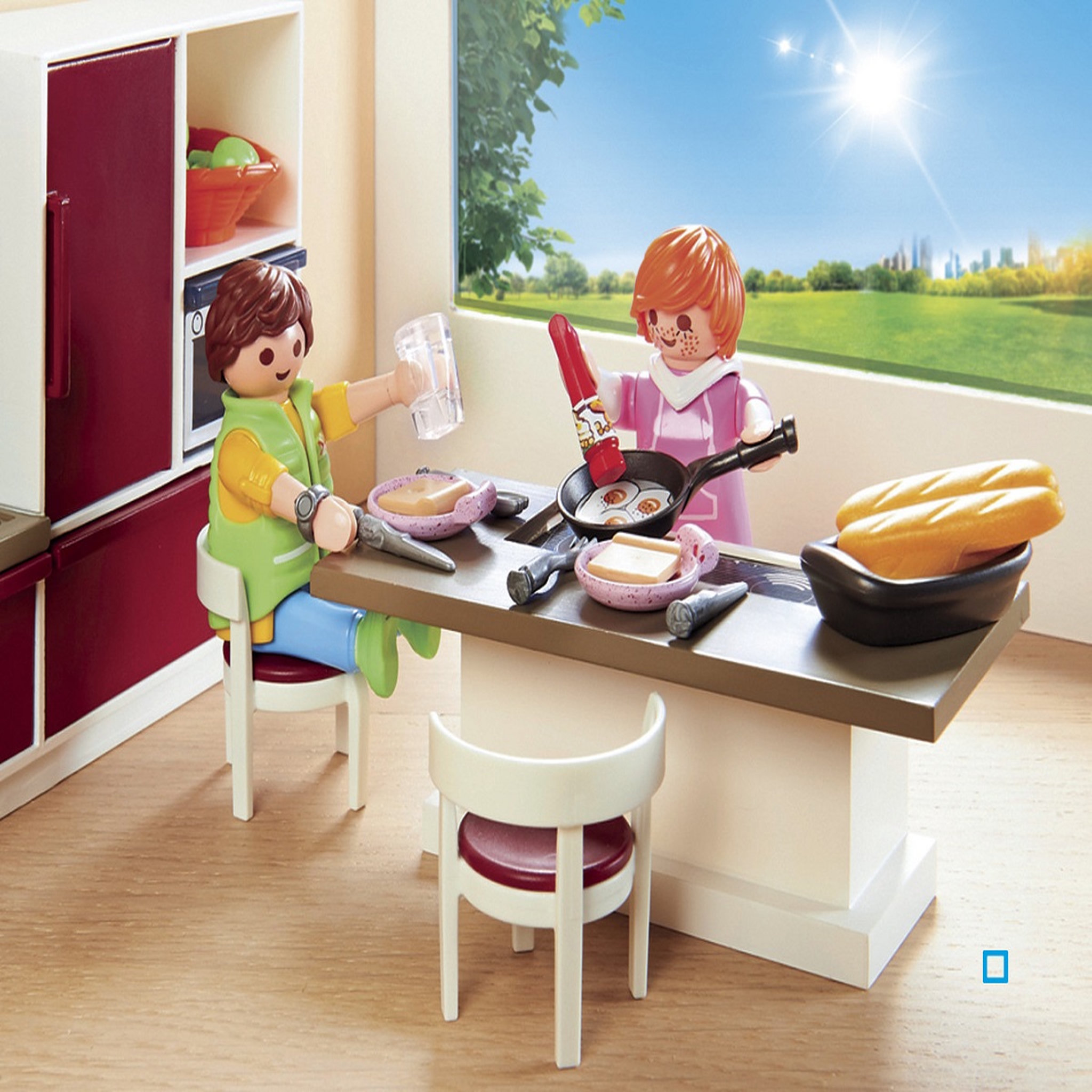 Voir la diapositive 4 : PLAYMOBIL 9269 - City Life - Cuisine aménagée 