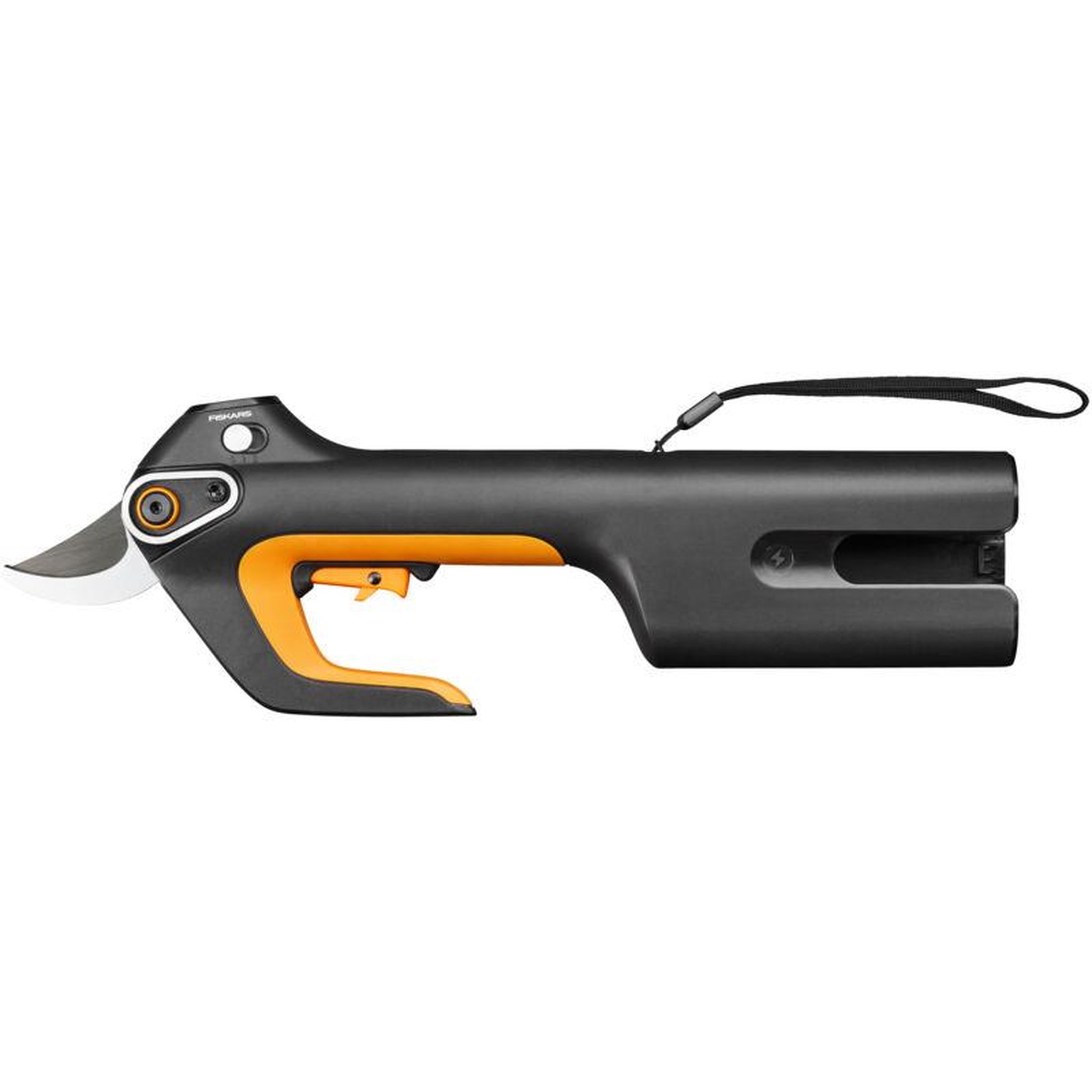 Fiskars Sécateur électrique à batterie pro (outil seul) à batterie amovible 12v-4 ah, 4000 coupes, diam. Coupe 30mm