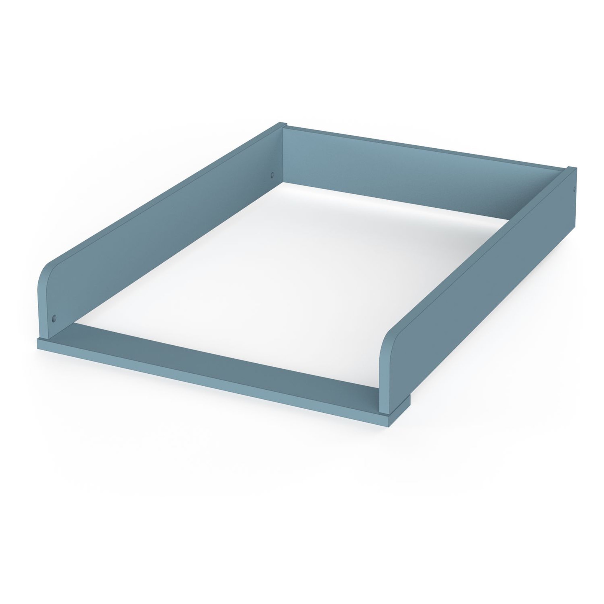 Voir la diapositive 2 : Plan à langer pour commode bleu LINIA 