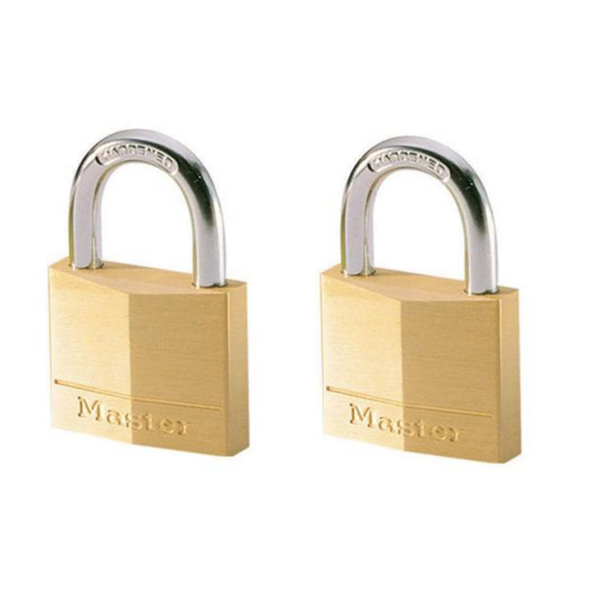 Master lock Lot de 2 cadenas 40mm + 2 clés - 140eurt