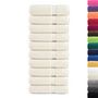 Voir la diapositive 2 : VIDAXL Serviettes de douche de qualité supérieure SOLUND 10 pcs crème