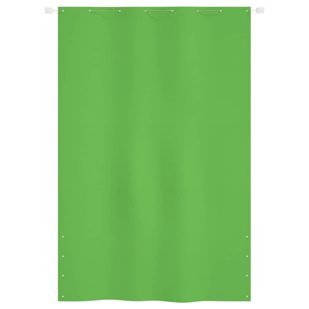VIDAXL Ecran de balcon Vert clair 160x240 cm Tissu Oxford