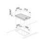 Voir la diapositive 2 : Glem Plaque électrique GLEM 3500W 29cm, GT320IX