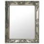 Voir la diapositive 2 : VIDAXL Miroir mural style baroque 50x60 cm Argente