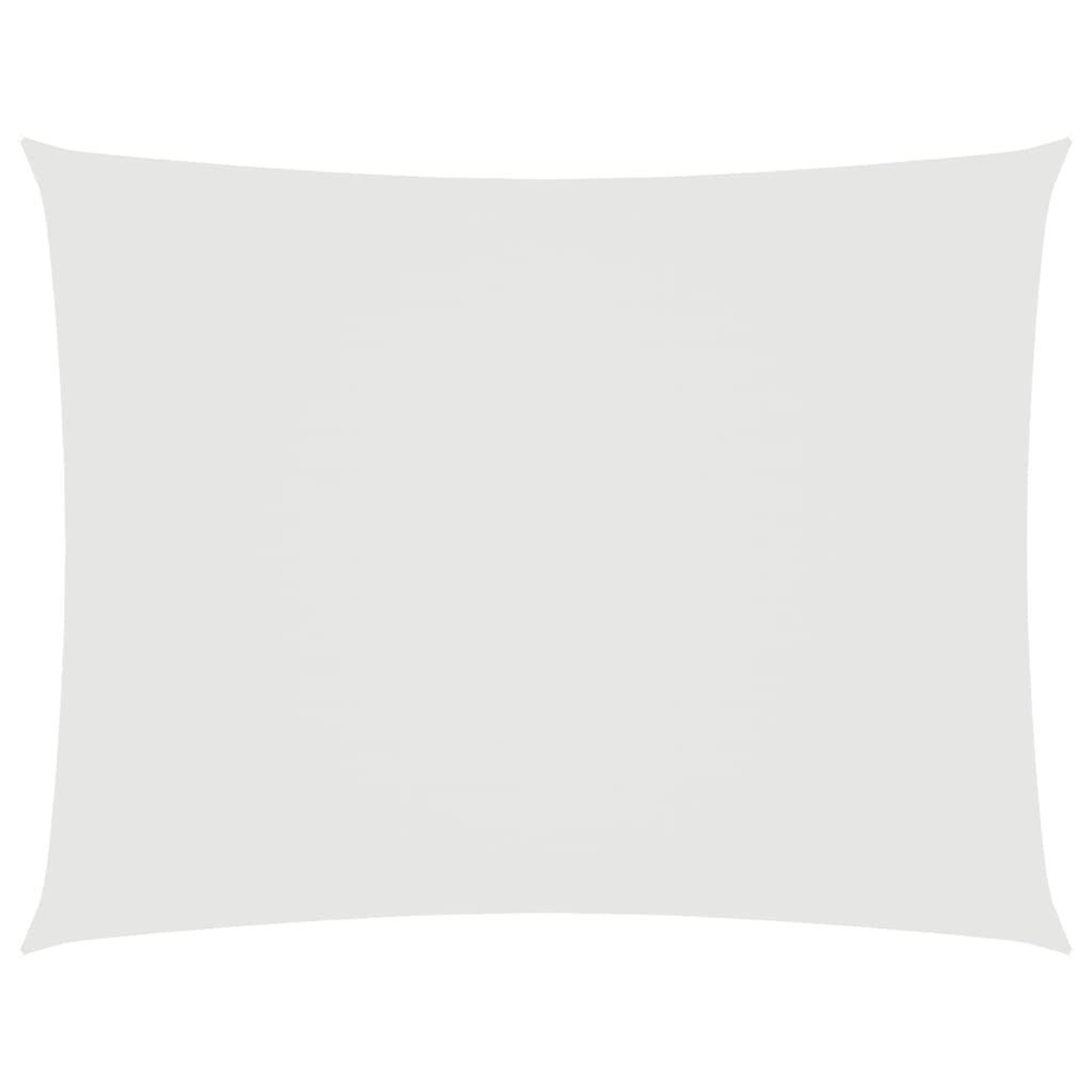 Voir la diapositive 2 : VIDAXL Voile de parasol tissu oxford rectangulaire 6x7 m blanc