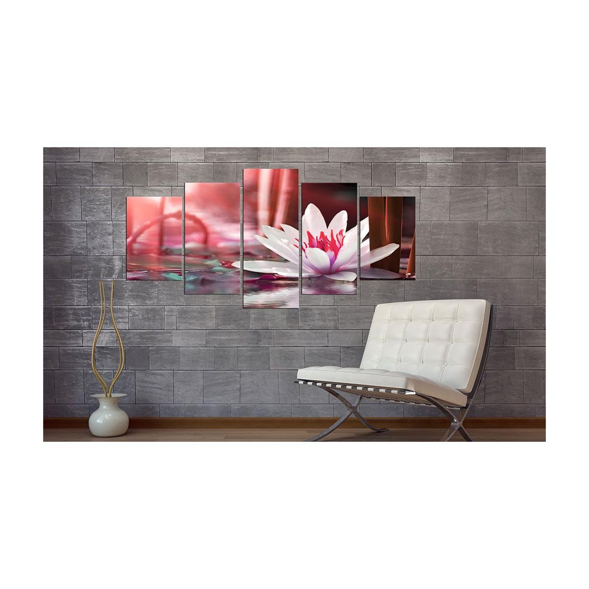 Voir la diapositive 2 : Paris Prix Tableau imprimé  amaranthine lotus