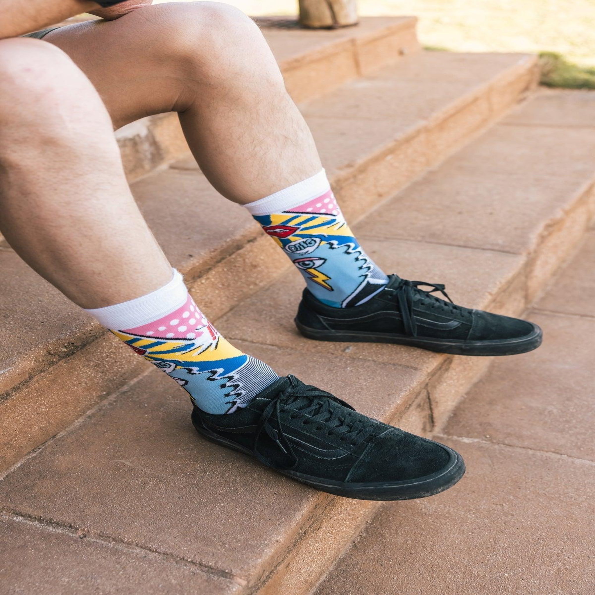 Voir la diapositive 6 : SOCK AFFAIRS Chaussettes sock affairs pop art