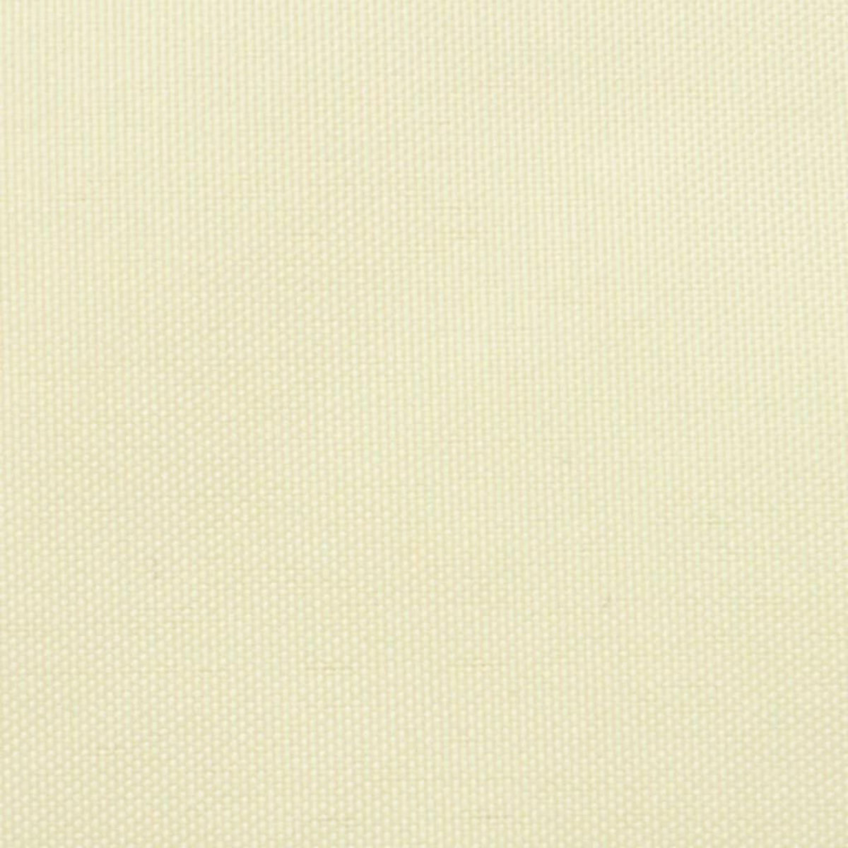 VIDAXL Voile de parasol Tissu Oxford trapeze 4/5x4 m Creme