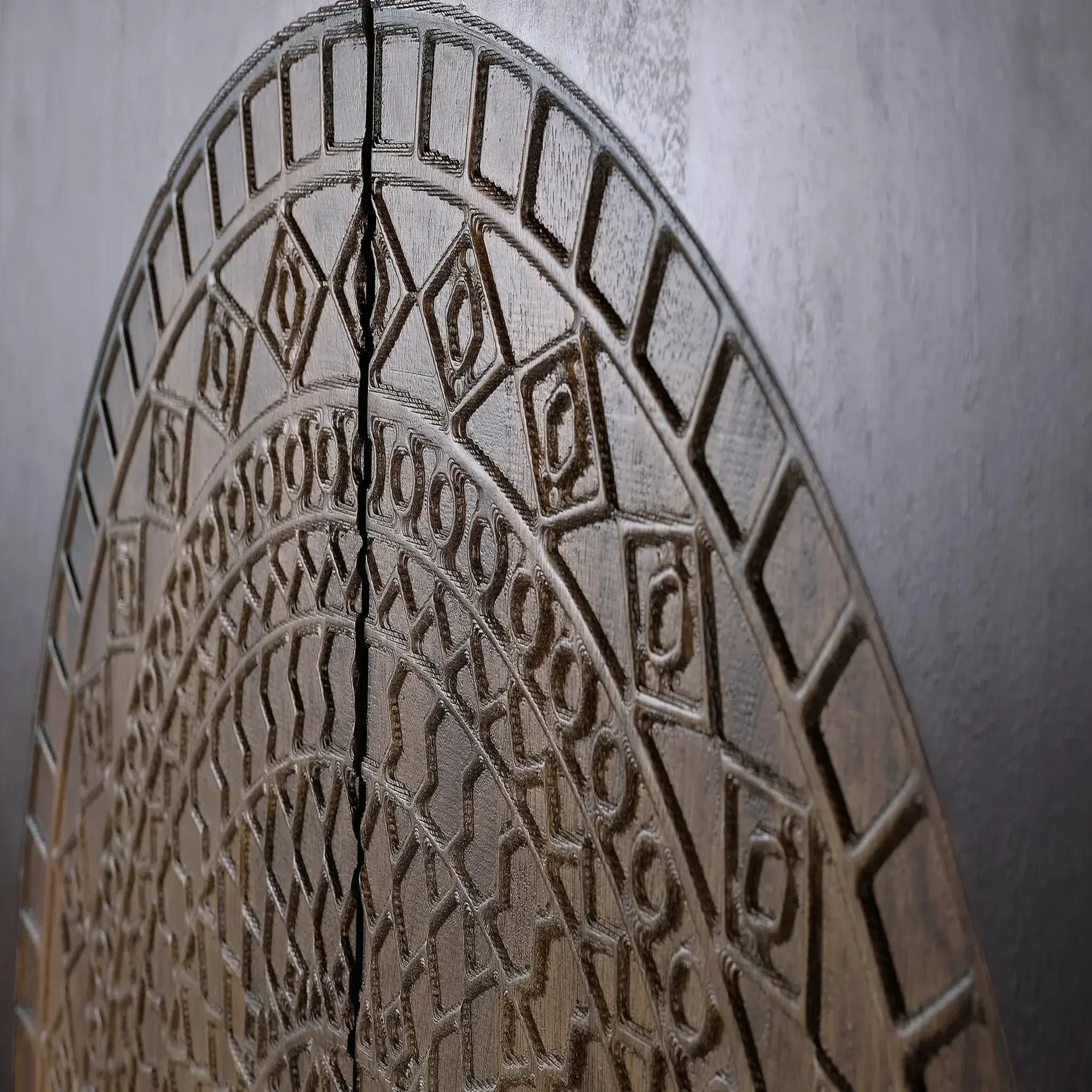 Voir la diapositive 4 : GINER Y COLOMER SL Vaisselier en bois de manguier 100 cm style rustique ethnique