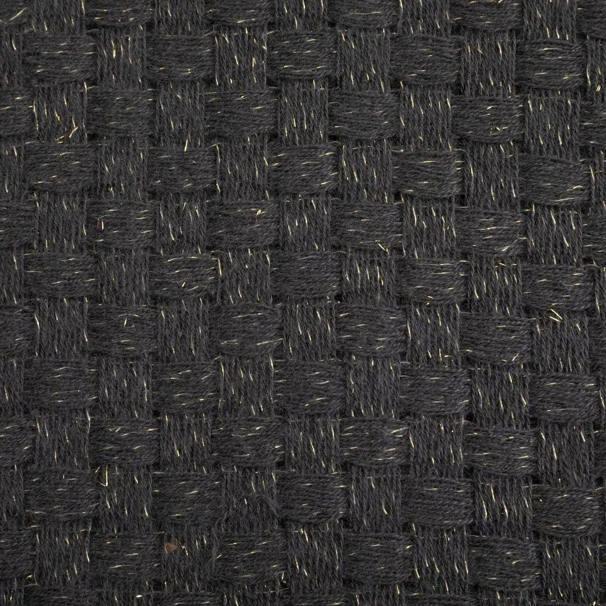 Voir la diapositive 3 : ATMOSPHERA Plaid maille  deep soul  130x180cm gris foncé