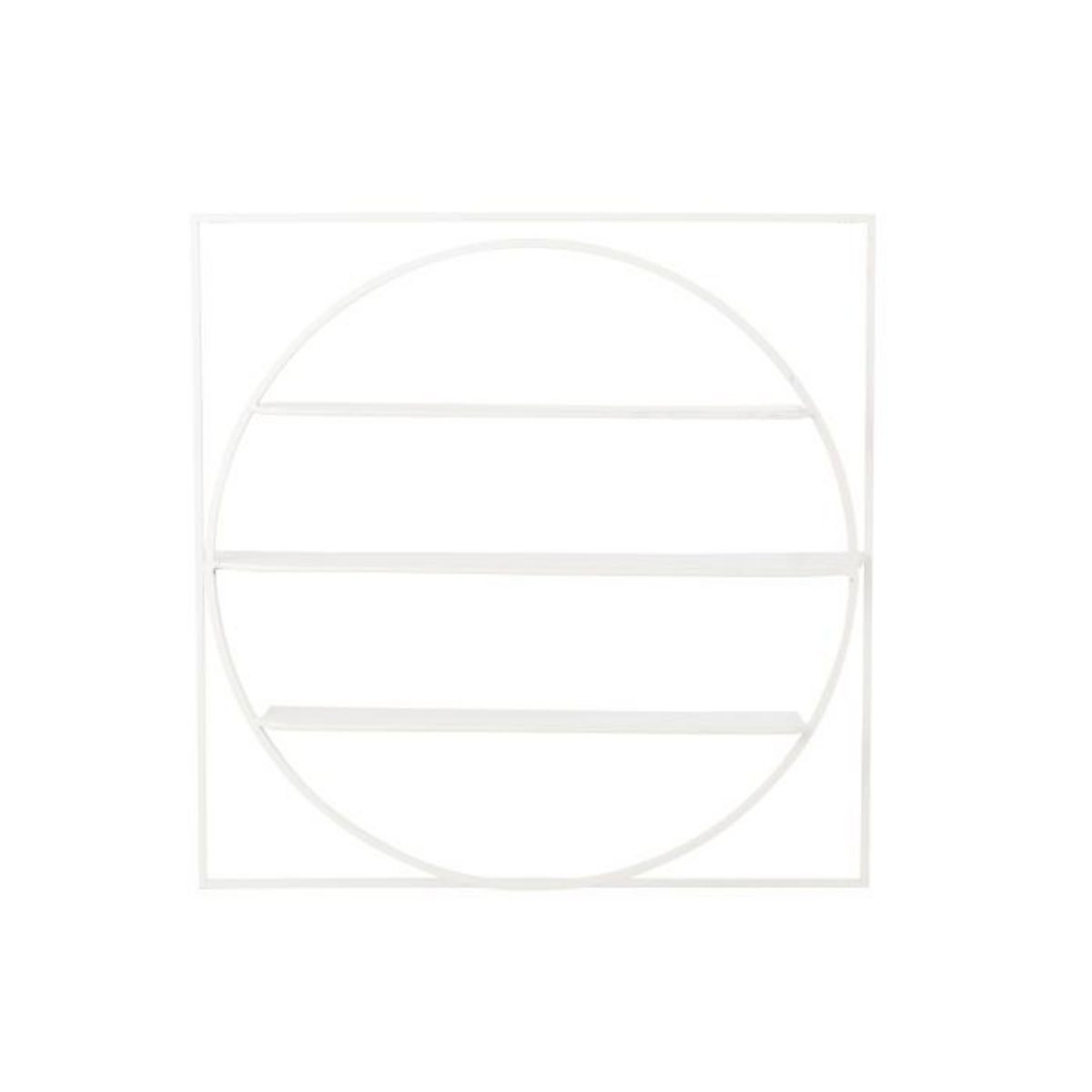 Paris Prix Étagère Murale en Métal  News  80cm Blanc