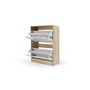 Voir la diapositive 2 : Meuble chaussures 2 portes TOM