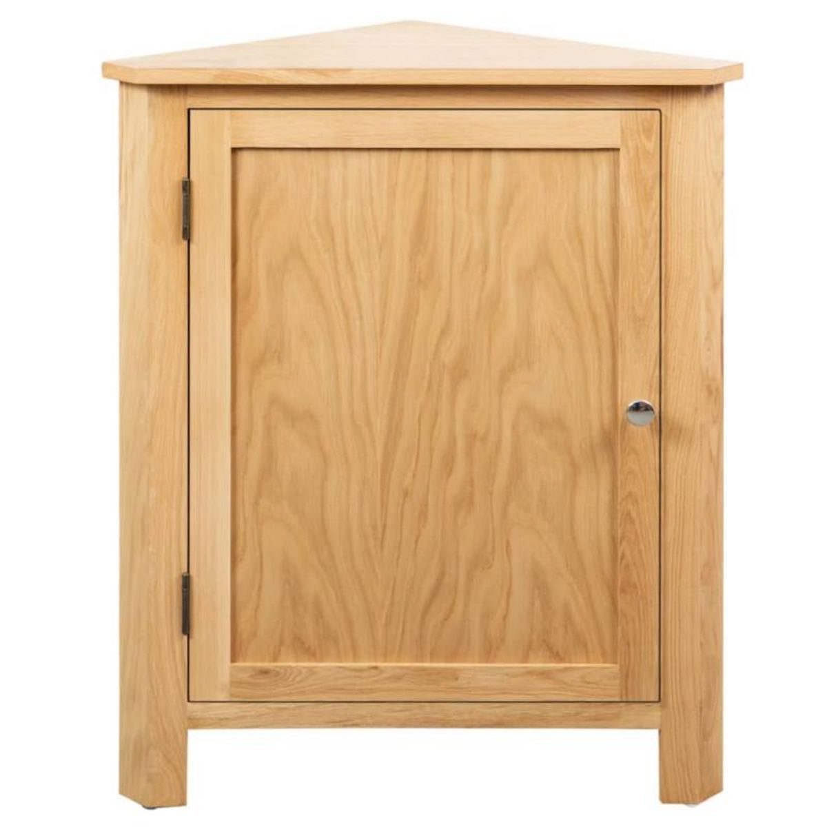 VIDAXL Armoire d angle 59 x 45 x 80 cm Bois de chêne massif