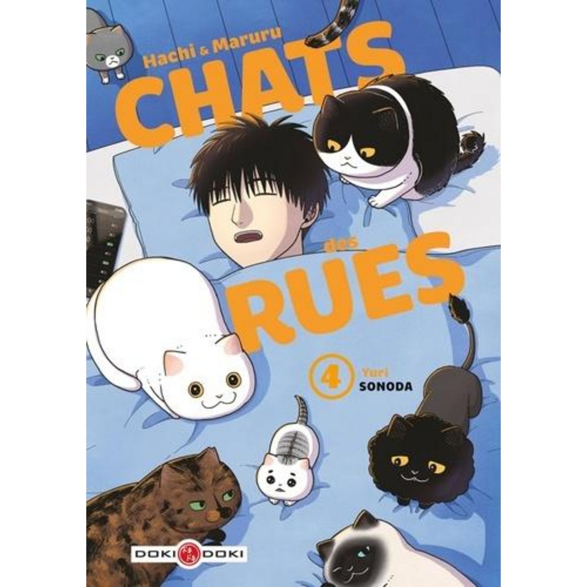 HACHI & MARURU, CHATS DES RUES TOME 4 , Sonoda Yuri