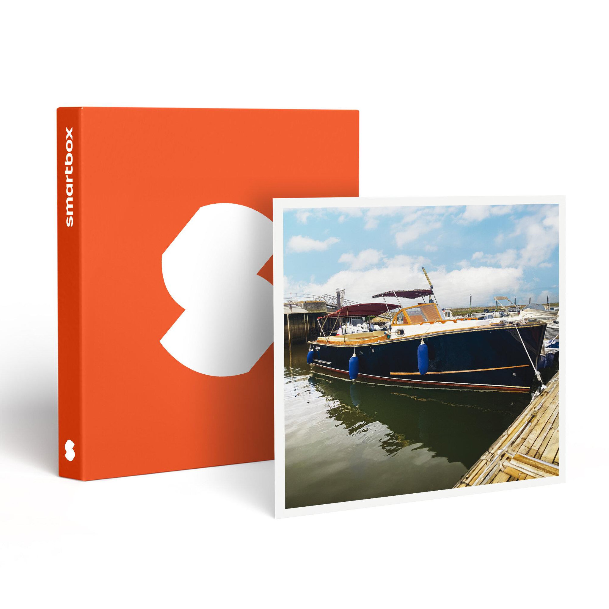 Smartbox Excusion en bateau et dégustation locale pour 2 personnes près d'Arcachon - Coffret Cadeau Multi-thèmes