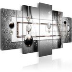 Paris Prix Tableau Imprimé  Grey Symmetry. Coloris disponibles : Multicolore