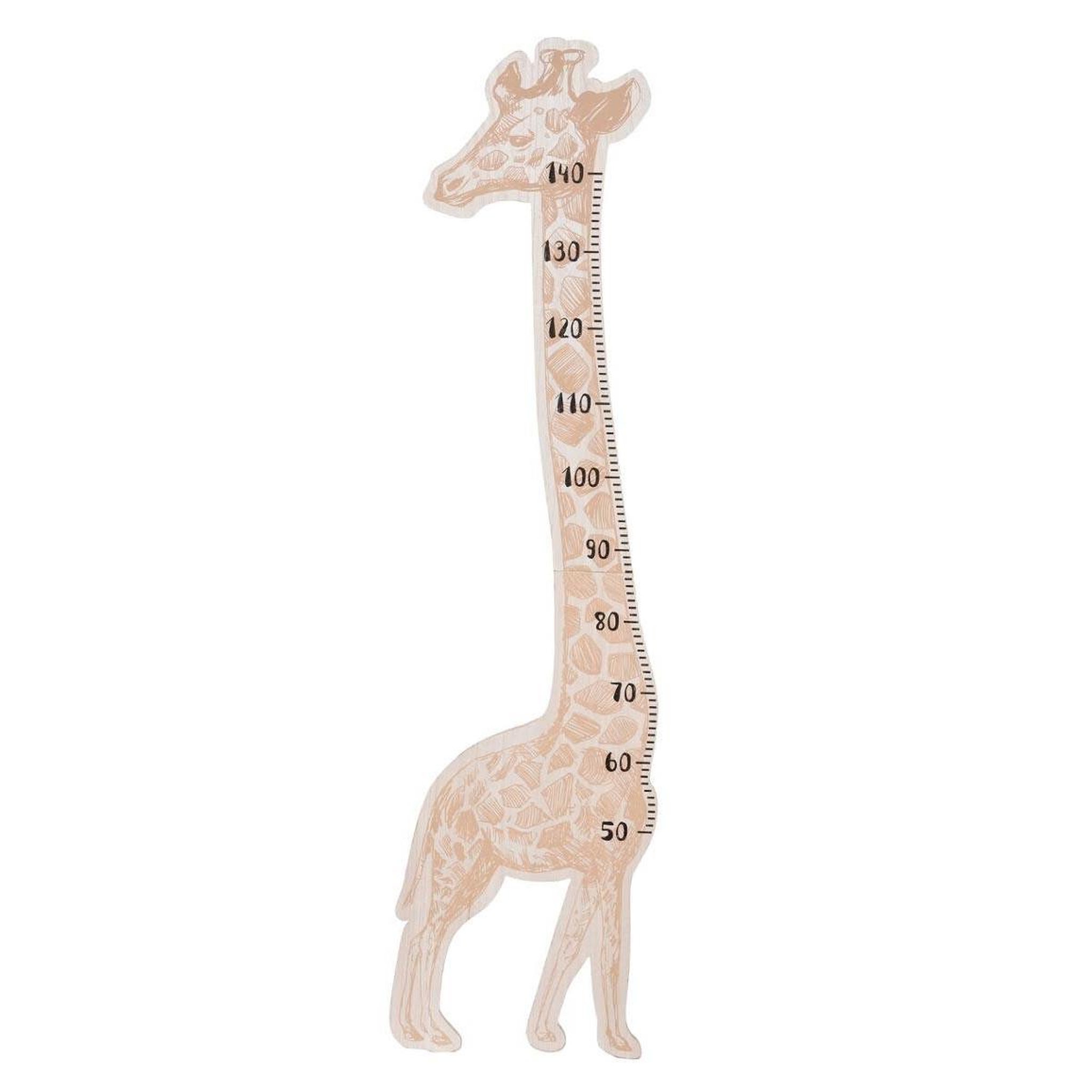 Voir la diapositive 1 : Atmosphera Kids Toise enfant  girafe  140cm naturel