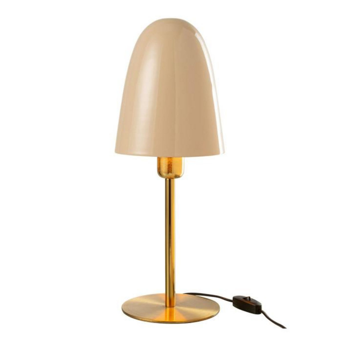 Paris Prix Lampe à Poser en Métal  Denny  46cm Beige