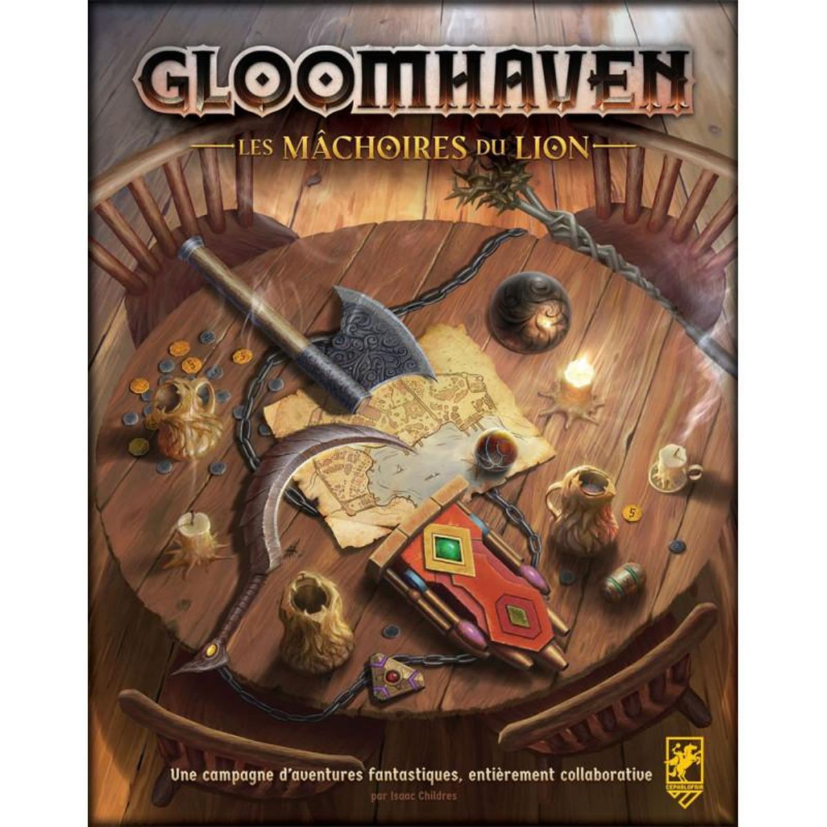 Asmodee Jeu de société Gloomhaven Les mâchoires du lion