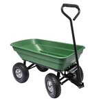 WERKAPRO Chariot remorque de jardin 52 litres WERKA PRO
