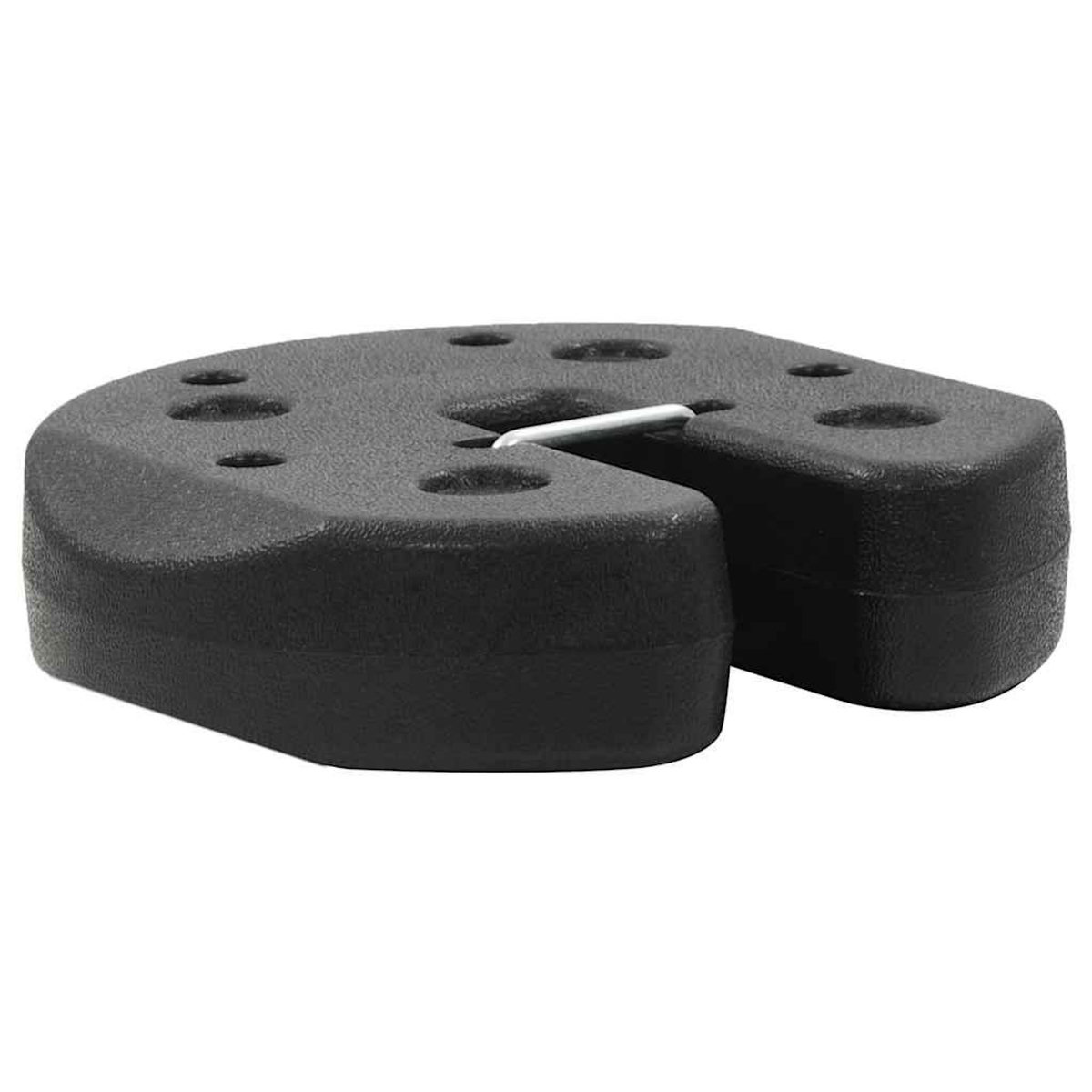 VIDAXL Poids pour belvedere 4 pcs Noir 220x50 mm Beton