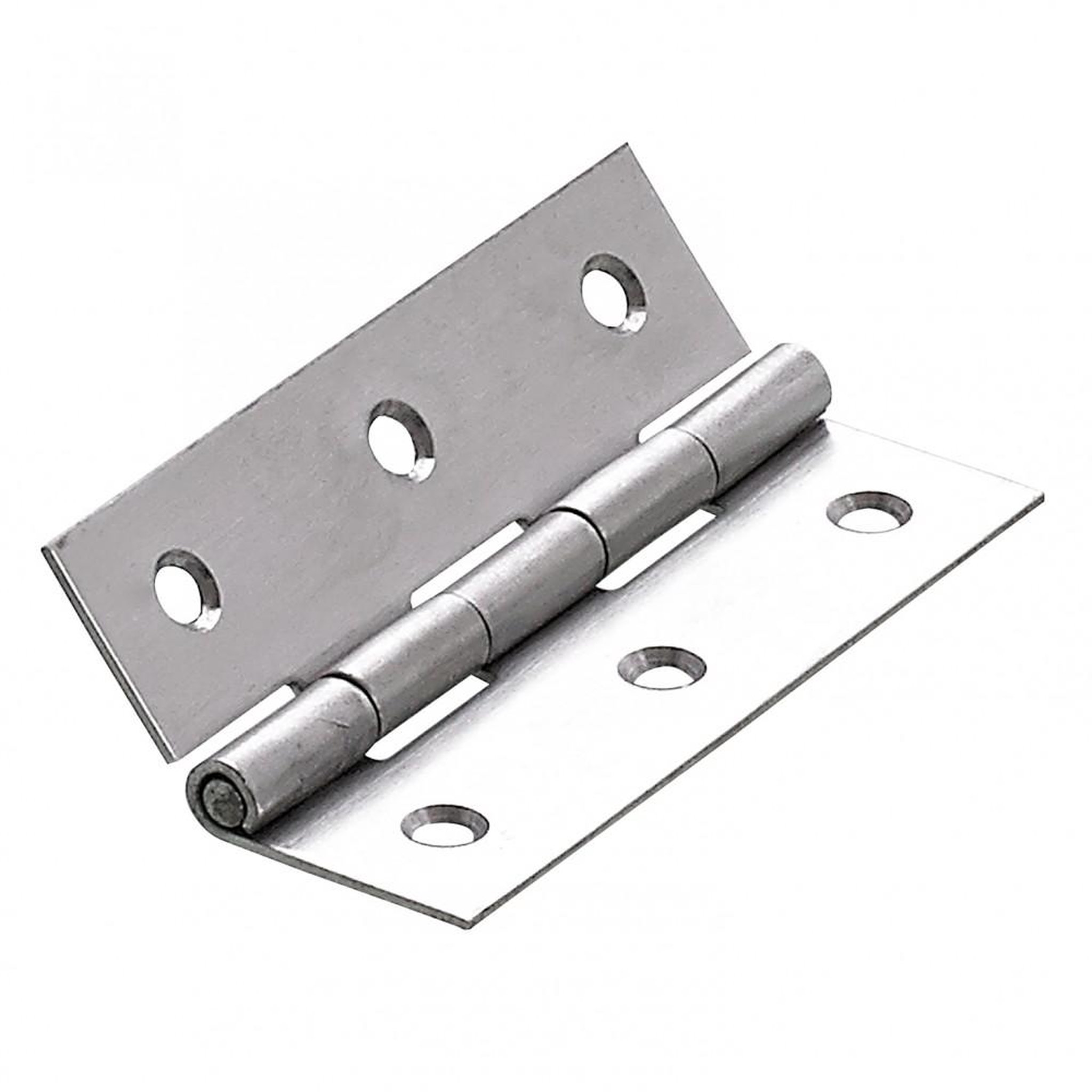 CENTRALE BRICO Charnière universelle inox pour meuble, L.60 x l.35 mm