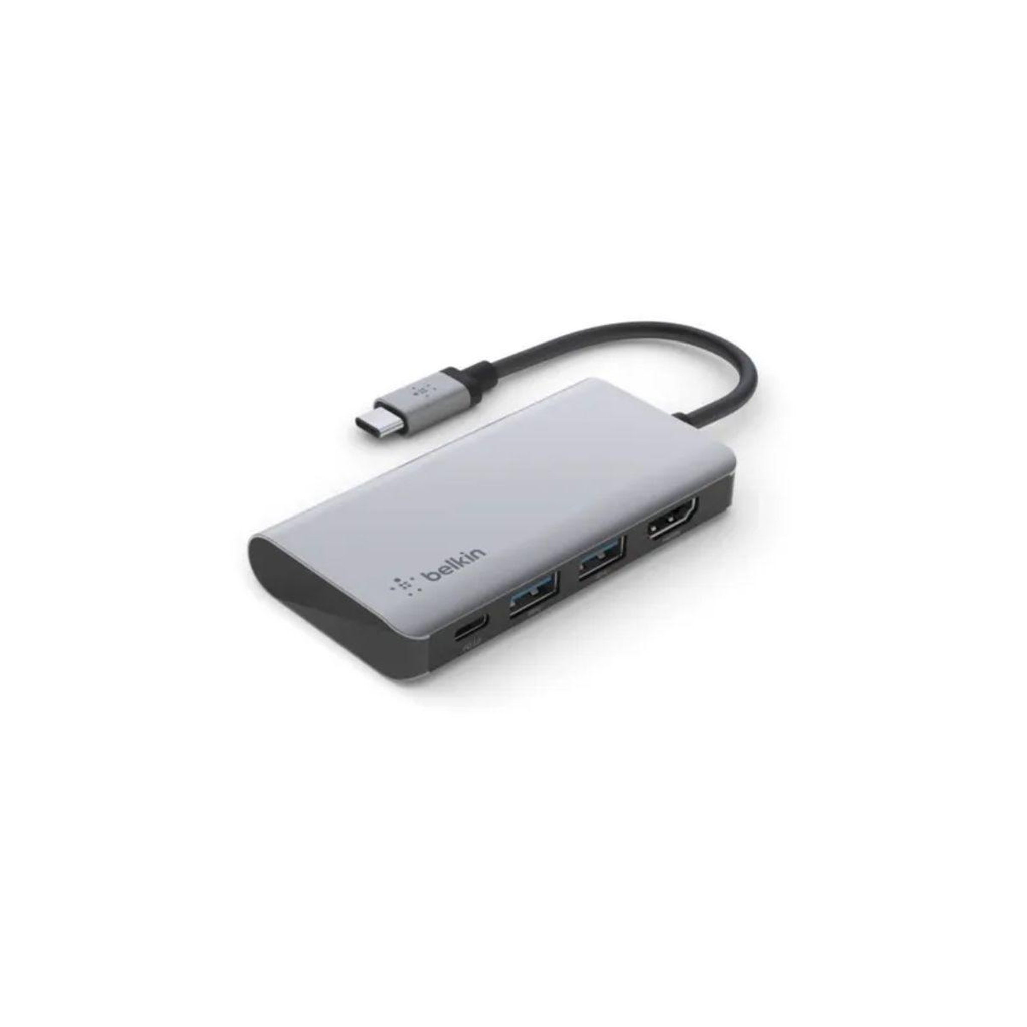 Voir la diapositive 3 : Belkin Adaptateur hdmi usb-c multiport 4-en-1