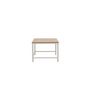 Voir la diapositive 2 : Paris Prix Table Basse Design  Rise  120cm Naturel & Grège