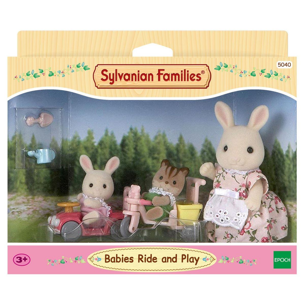 Sylvanian families 5040 - Tricycle et mini voiture bébés - Sylvanian Families