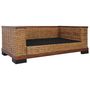 Voir la diapositive 5 : VIDAXL Canape a 2 places avec coussins Marron Rotin naturel