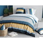 Voir la diapositive 2 : ATELIER DU COTON Parure housse de couette 100% coton 57fils osis