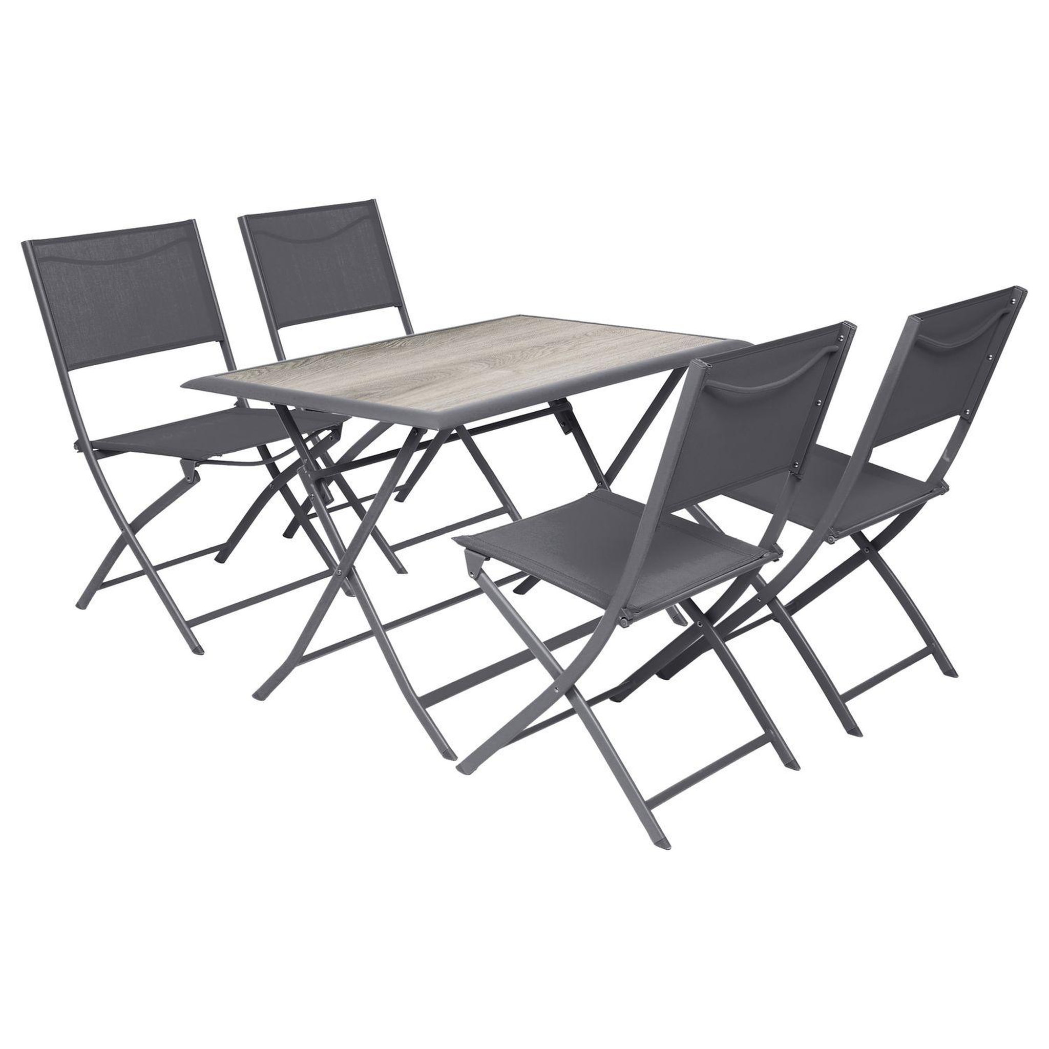 Voir la diapositive 4 : HESPERIDE Table de jardin pliante azua en aluminium