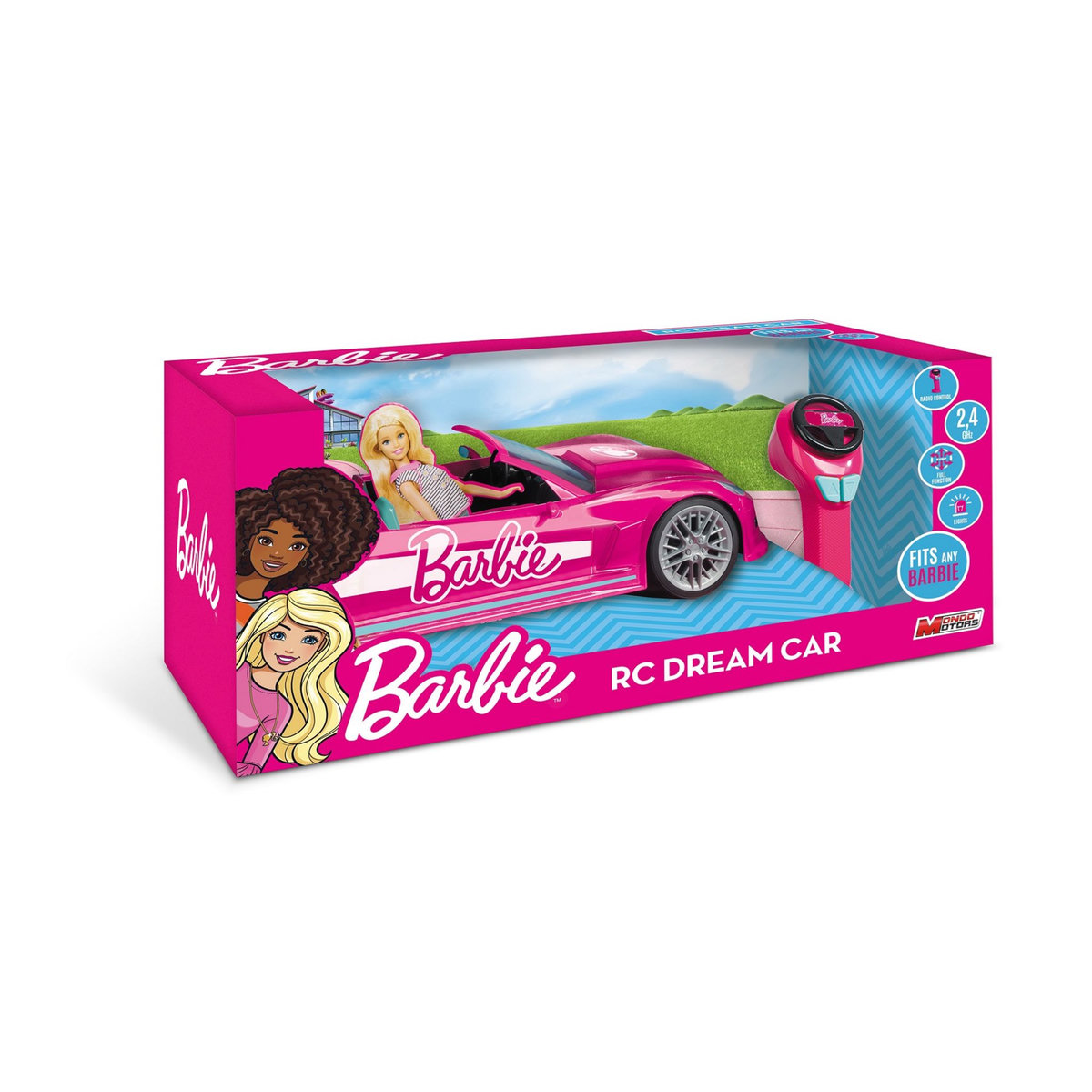 MONDO Dream car - Voiture télécommandée 1/10ème - Barbie