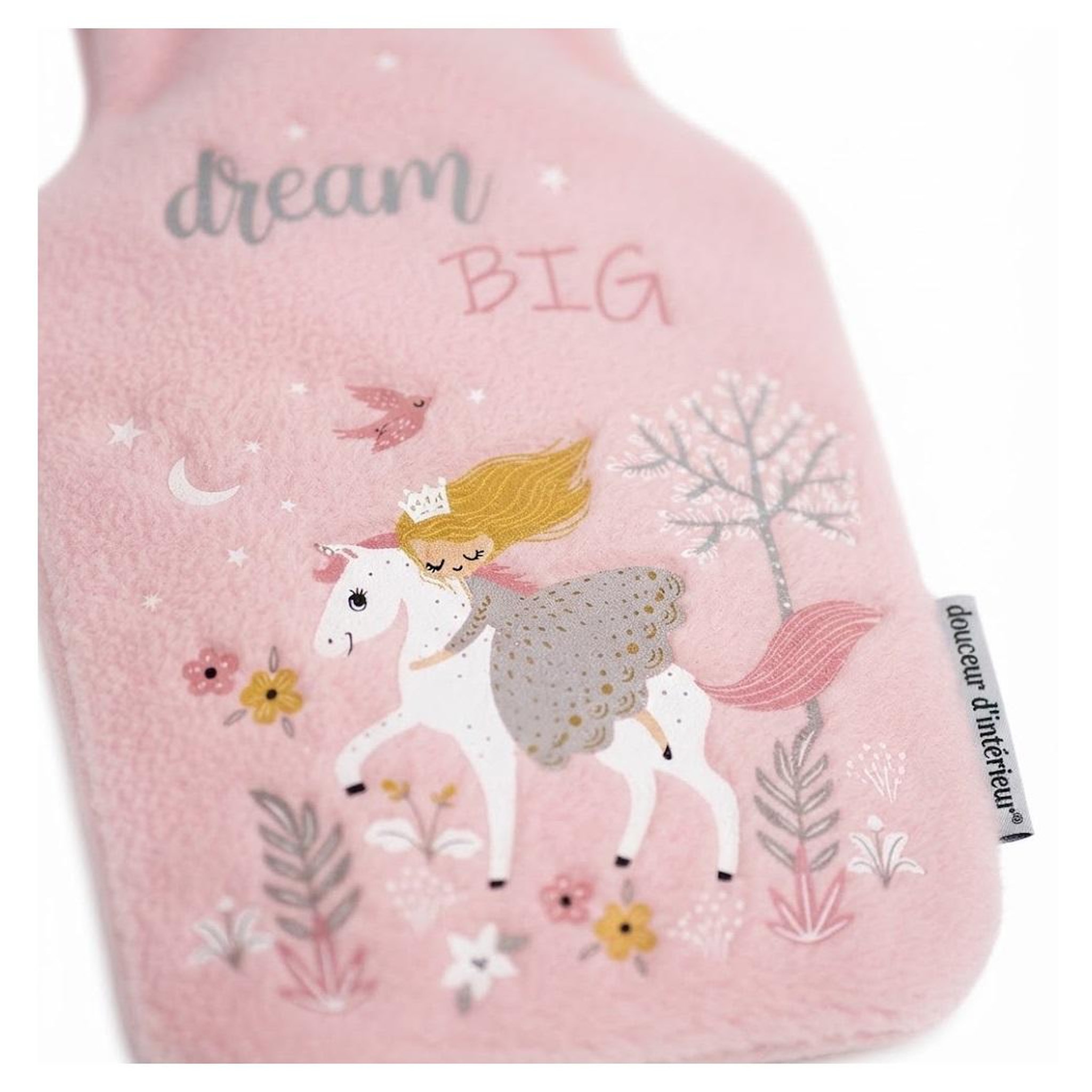 Voir la diapositive 3 : Eden Housse de bouillotte dream licorne