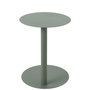 Voir la diapositive 2 : Paris Prix Table d'Appoint Ronde en Métal  Reva  50cm Vert
