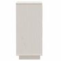 Voir la diapositive 5 : VIDAXL Buffets 2 pcs Blanc 32x34x75 cm Bois massif de pin