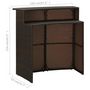 Voir la diapositive 6 : VIDAXL Ensemble de bar de jardin 3 pcs Marron