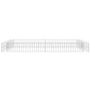 Voir la diapositive 3 : VIDAXL Lit sureleve a gabion Acier galvanise 200x100x20 cm