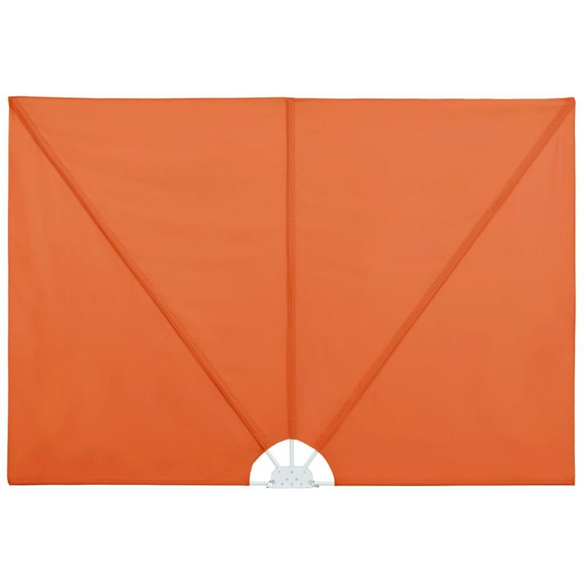 VIDAXL Auvent lateral pliable de terrasse Terre cuite 300 x 150 cm