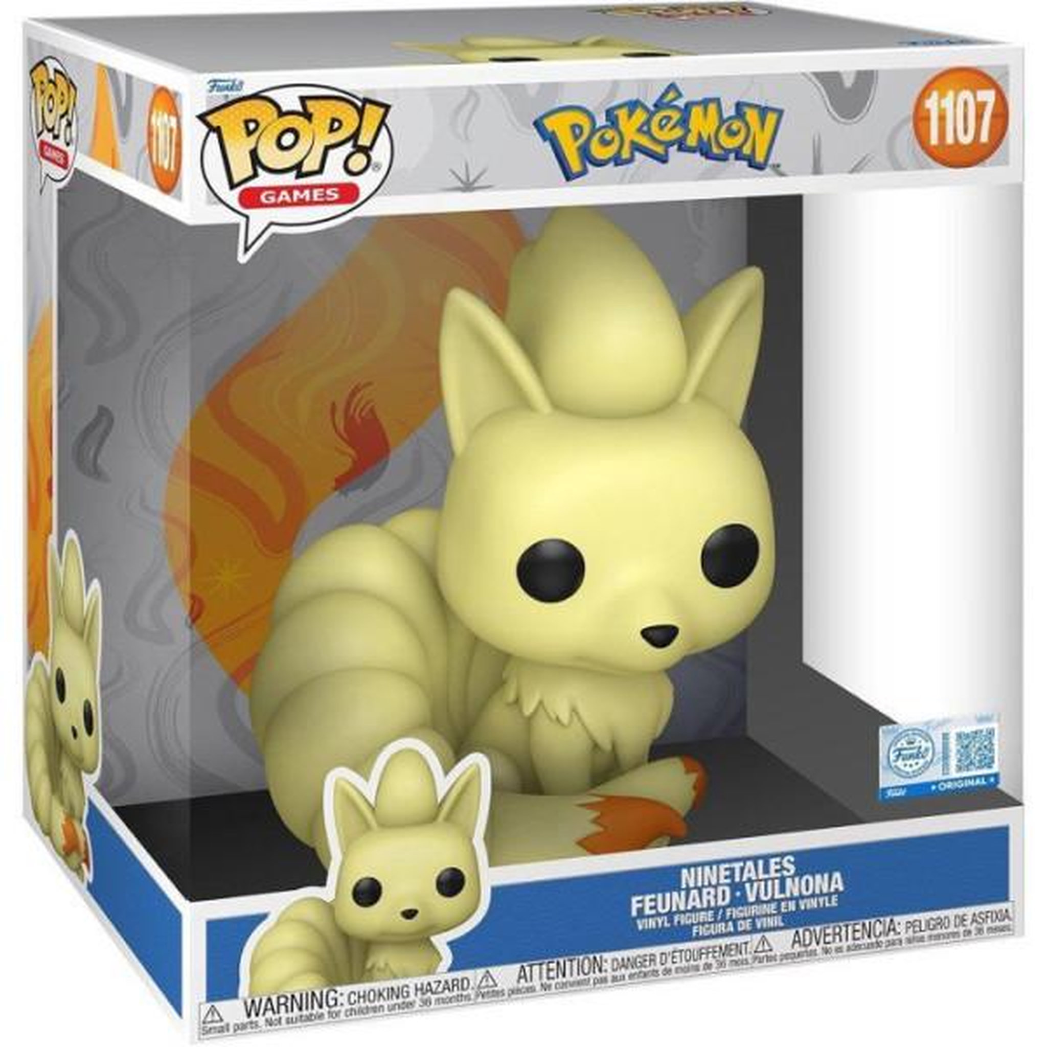 Funko Figurine Funko Pop! - Games Pokémon Jumbo - Feunard n°1107
