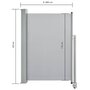Voir la diapositive 6 : VIDAXL Auvent lateral retractable de patio 120 x 300 cm Gris