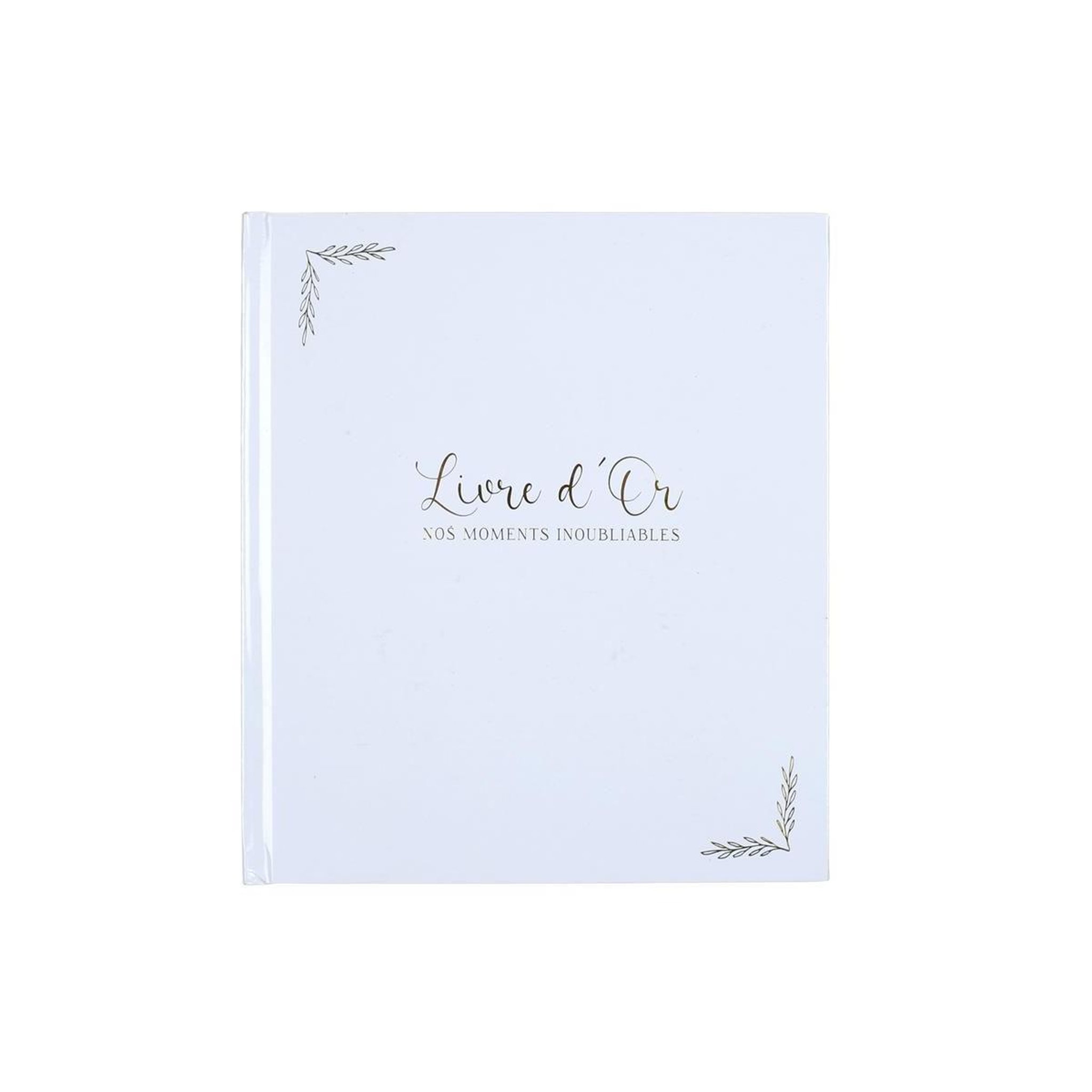 Voir la diapositive 1 : PARTY TIME Livre d'Or  Nos Moments Inoubliables  20x25cm Blanc