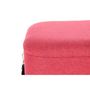 Voir la diapositive 3 : Paris Prix Lot de 2 Poufs & Coffres de Rangement  Arabella  44cm Rouge & Noir