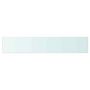 Voir la diapositive 3 : VIDAXL Panneaux d'etagere 2 pcs Verre Transparent 70x12 cm